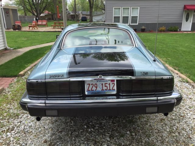 1993 Blue Jaguar XJS Coupe