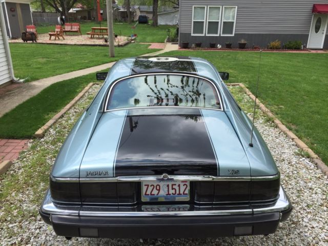 1993 Blue Jaguar XJS Coupe