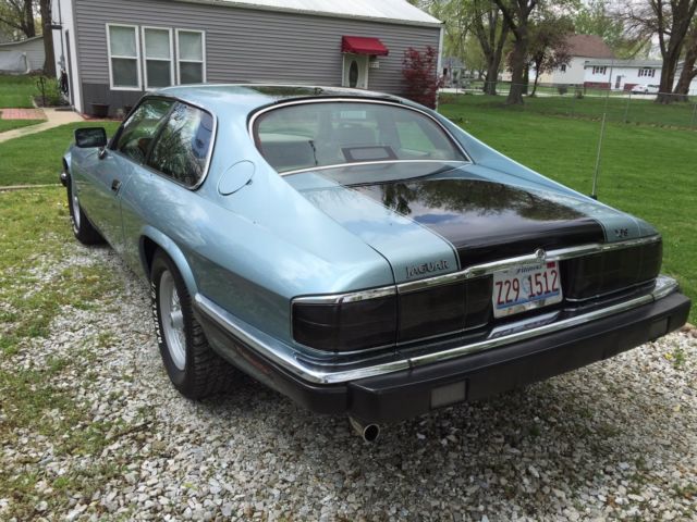 1993 Blue Jaguar XJS Coupe