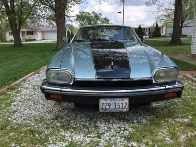 1993 Blue Jaguar XJS Coupe