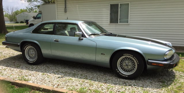 1993 Blue Jaguar XJS Coupe
