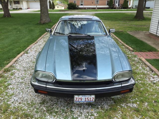 1993 Blue Jaguar XJS Coupe