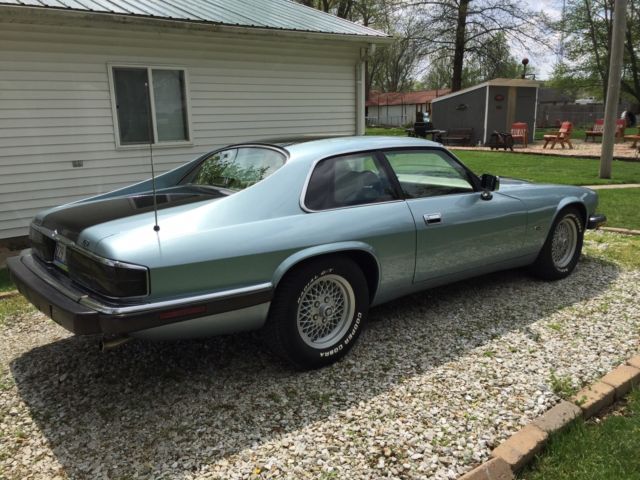 1993 Blue Jaguar XJS Coupe