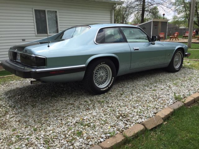 1993 Blue Jaguar XJS Coupe
