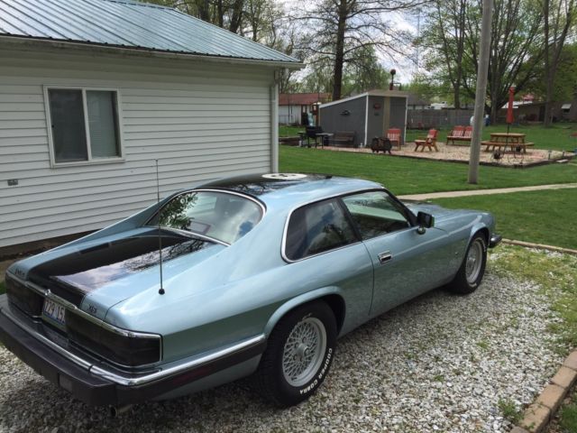 1993 Blue Jaguar XJS Coupe