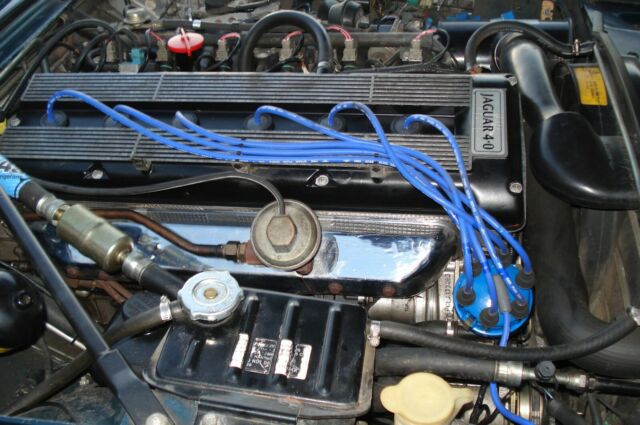 1993 Kingfisher Metallic Blue Jaguar XJS Coupe