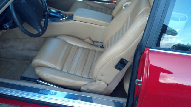 1993 Red Jaguar XJS Coupe