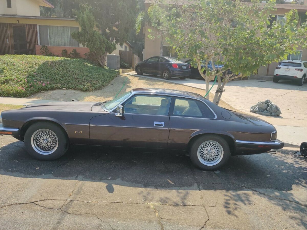 1993 Purple Jaguar XJS Coupe