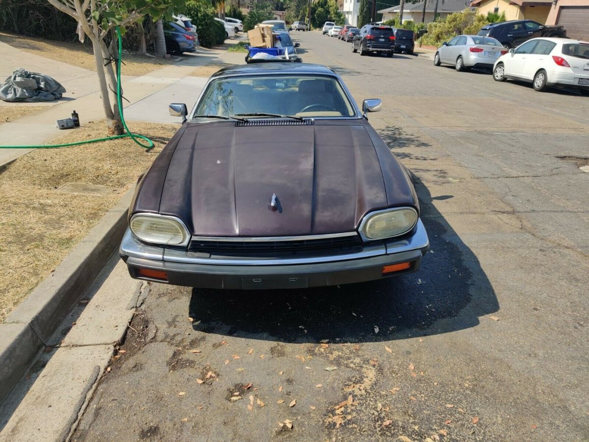 1993 Purple Jaguar XJS Coupe
