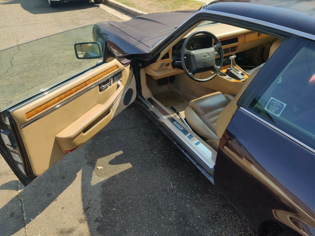 1993 Purple Jaguar XJS Coupe