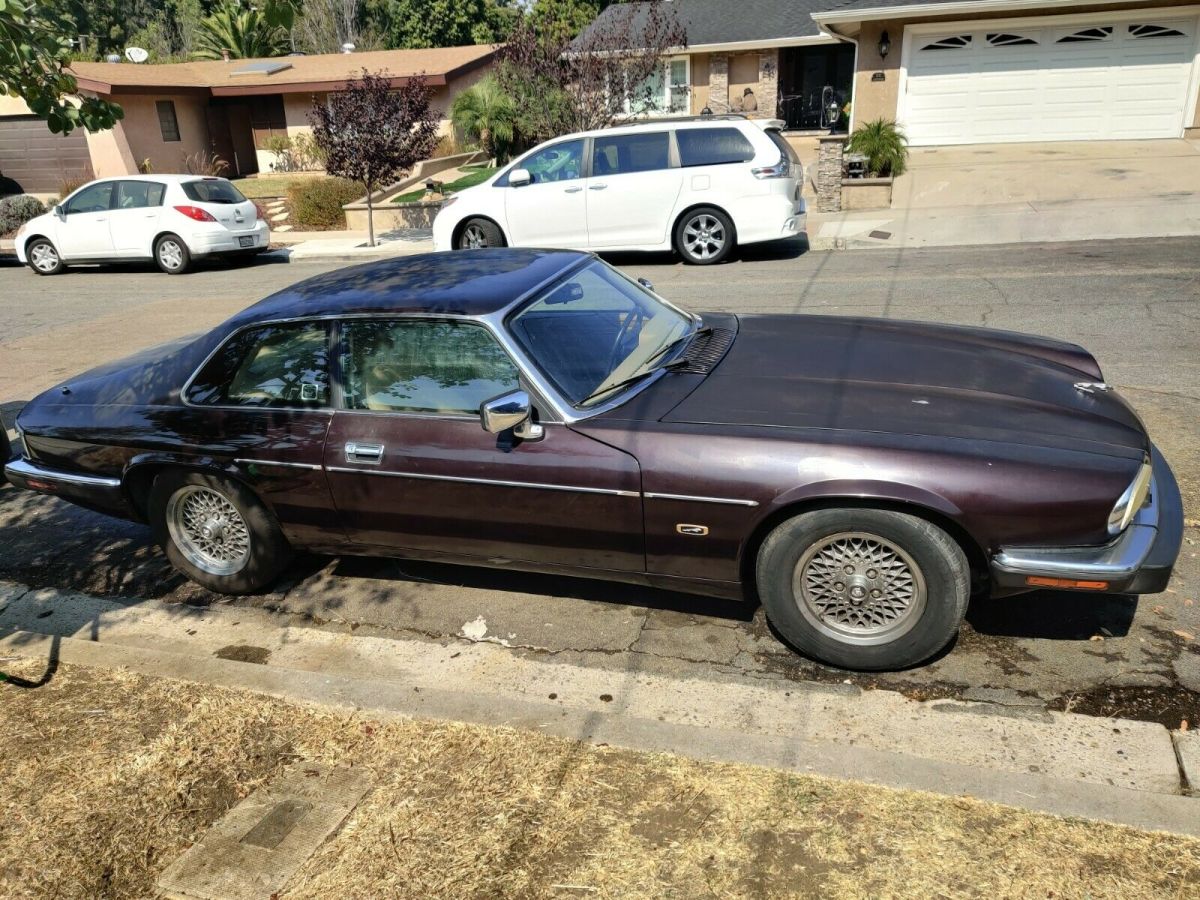 1993 Purple Jaguar XJS Coupe