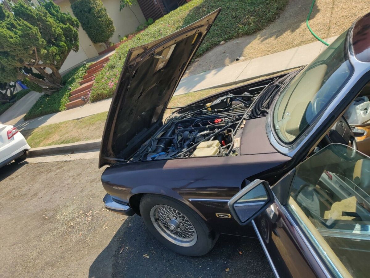 1993 Purple Jaguar XJS Coupe
