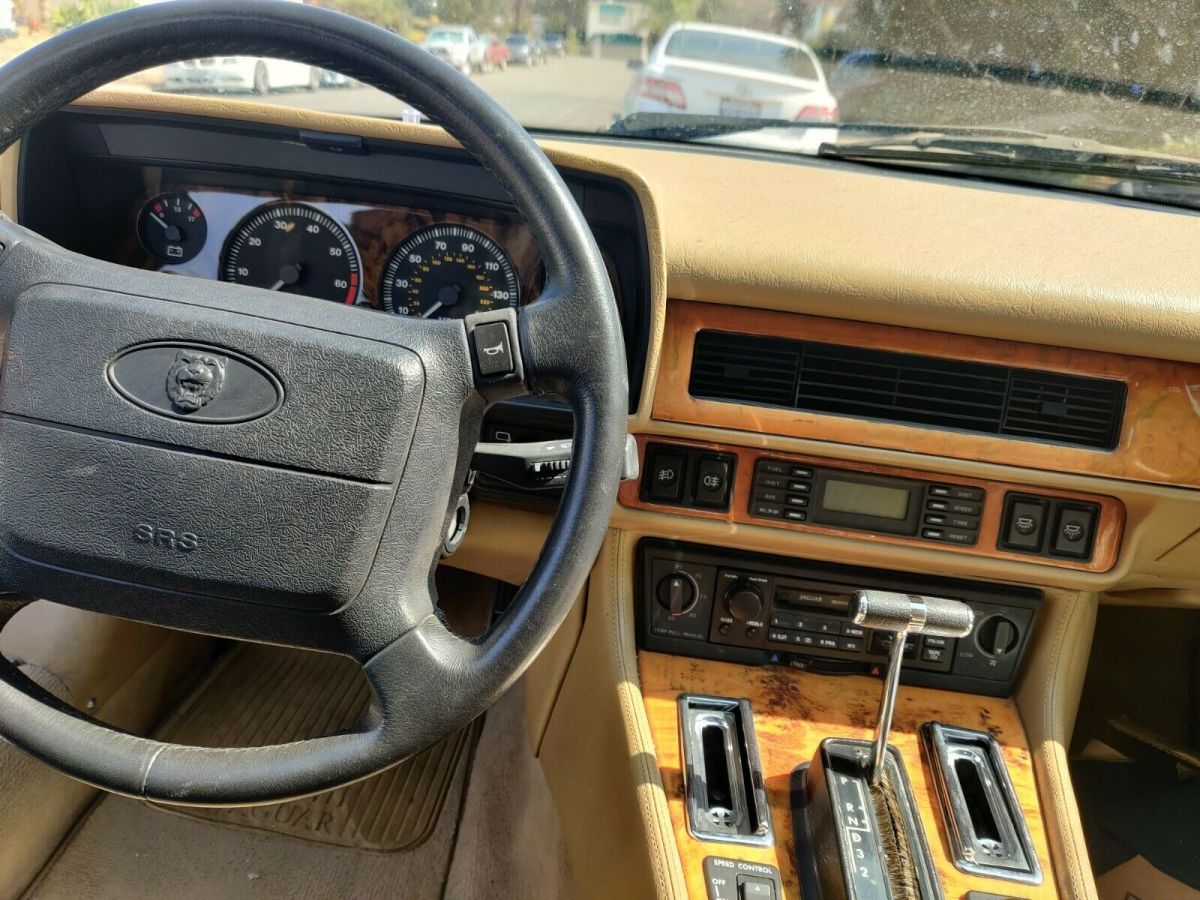 1993 Purple Jaguar XJS Coupe