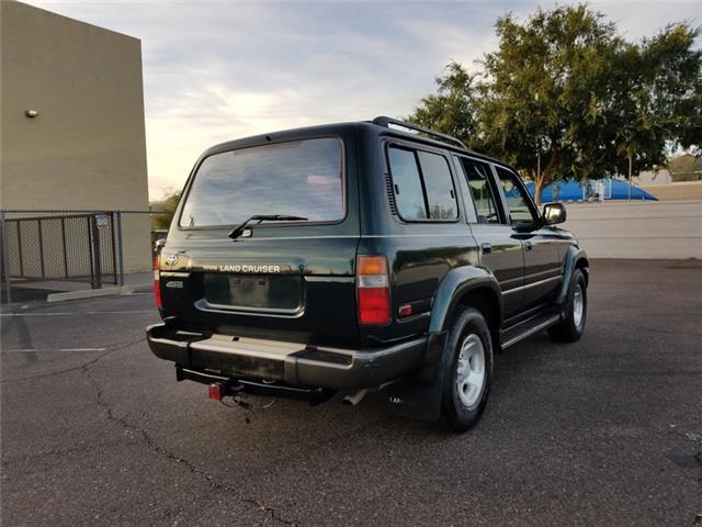 1993 Green Toyota Land Cruiser --