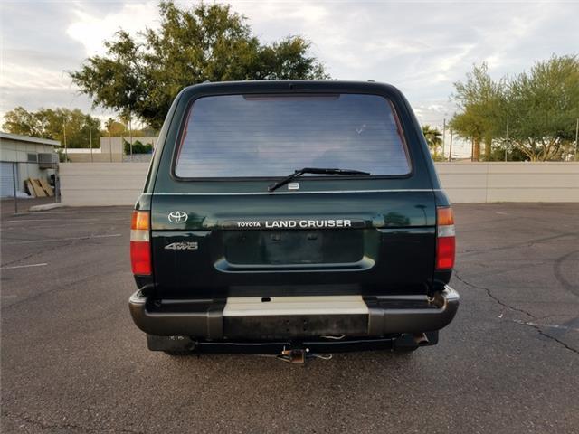 1993 Green Toyota Land Cruiser --