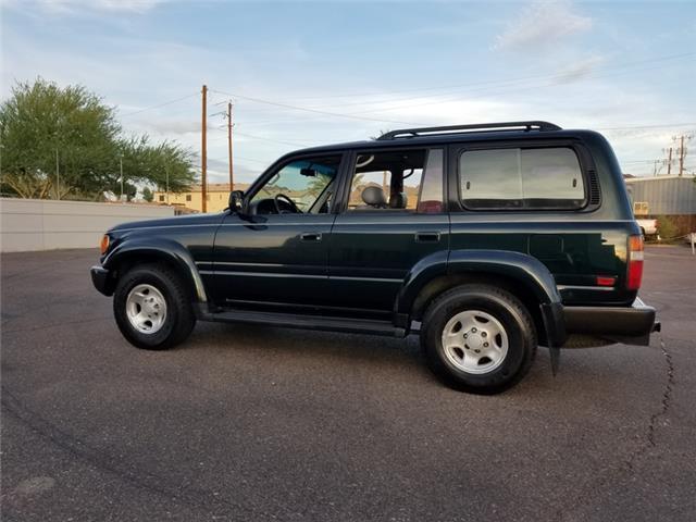 1993 Green Toyota Land Cruiser --