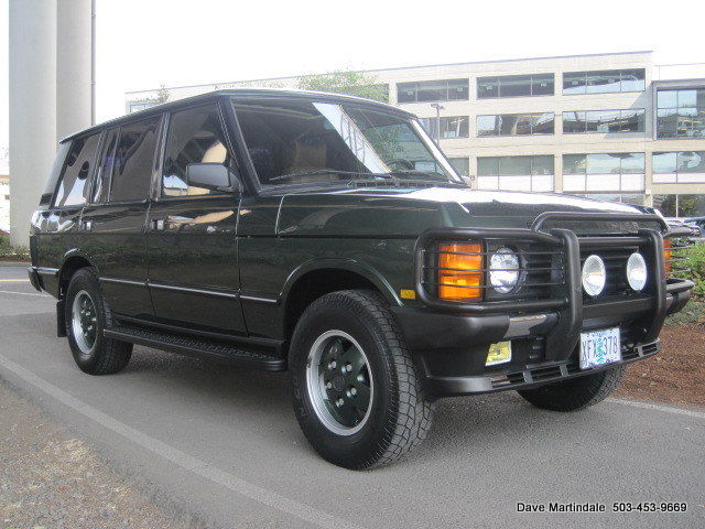 19930000 Green Land Rover Range Rover SUV