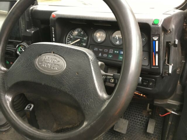 1993 Black Land Rover Defender SUV