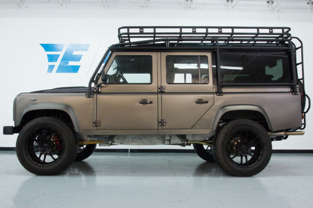 1993 Tan Land Rover Defender SUV