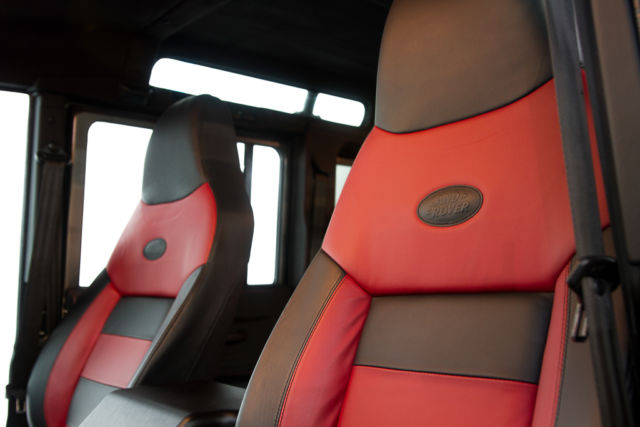 1993 Tan Land Rover Defender SUV