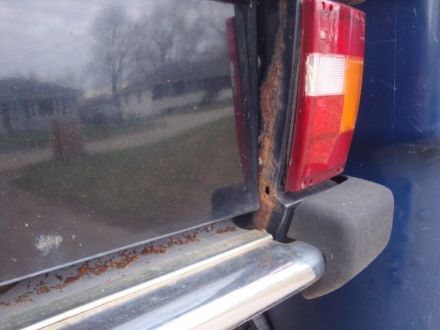 1993 Black Land Rover Range Rover SUV