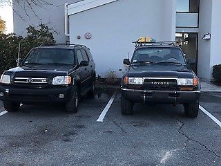 1993 Green Toyota Land Cruiser SUV