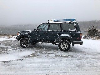 1993 Green Toyota Land Cruiser SUV