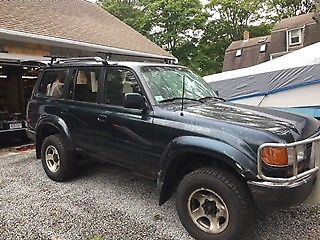 1993 Green Toyota Land Cruiser SUV