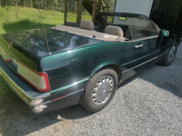 1993 Green Cadillac Allante Convertible