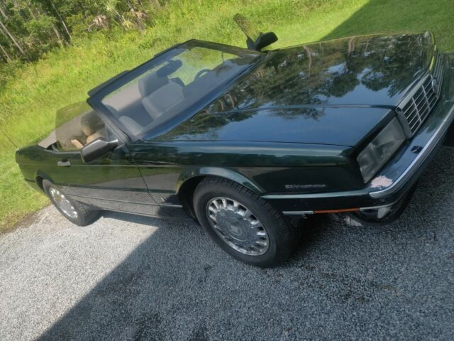 1993 Green Cadillac Allante Convertible