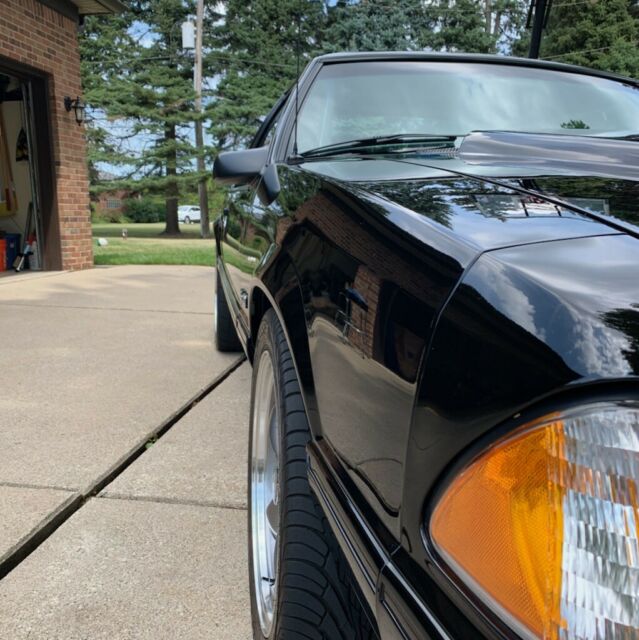 1993 Black Ford Mustang Coupe