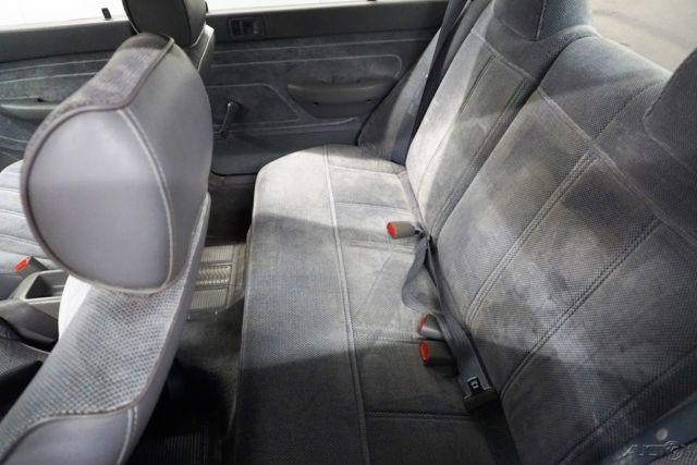 1993 Blue Ford Escort Sedan