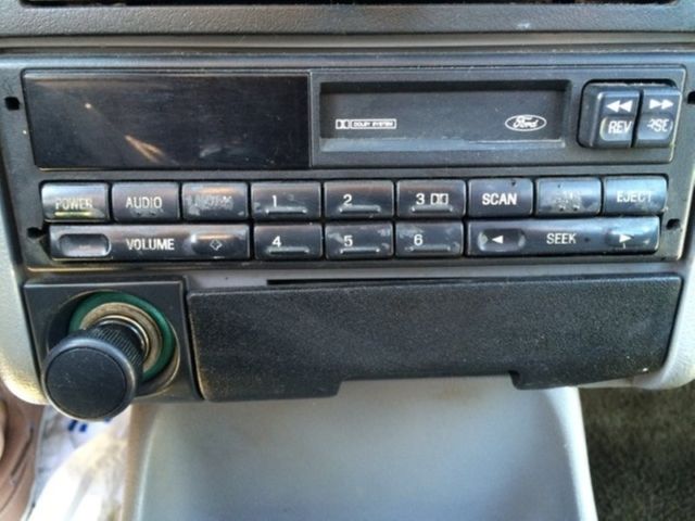 1993 Red Ford Escort Wagon