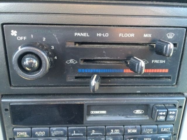 1993 Red Ford Escort Wagon