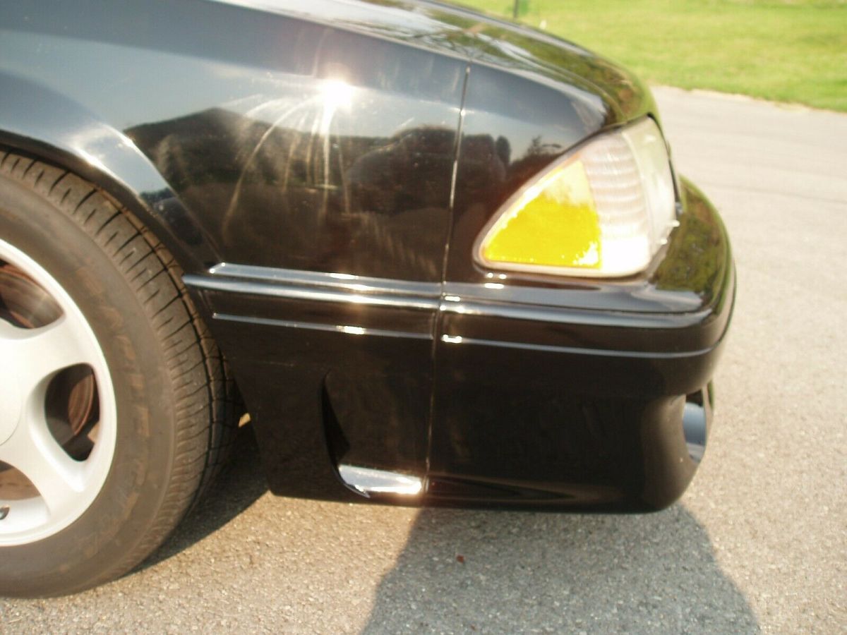 1993 Black Ford Mustang Convertible