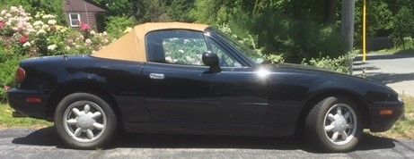 1993 Red Mazda MX-5 Miata Convertible