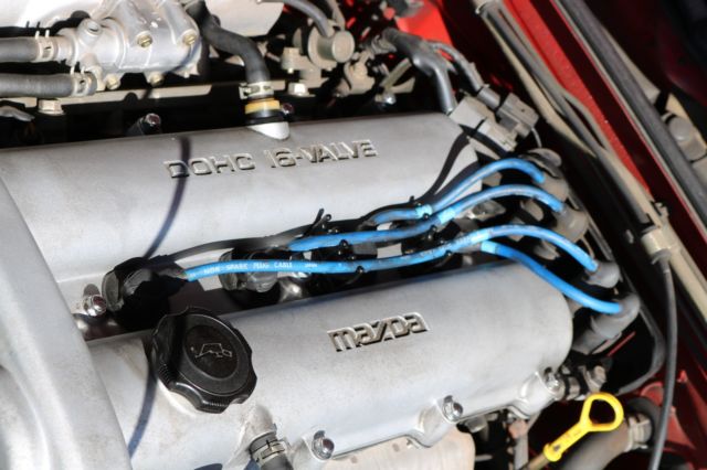 1993 Red Mazda MX-5 Miata Convertible