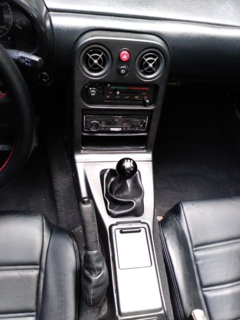 1993 White/Blue Mazda MX-5 Miata Convertible