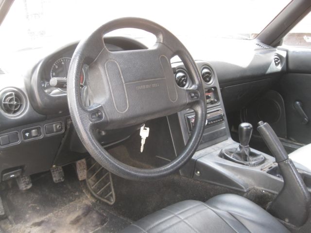 1993 White Mazda MX-5 Miata Convertible