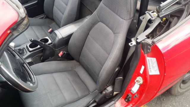 1993 Red Mazda MX-5 Miata Convertible