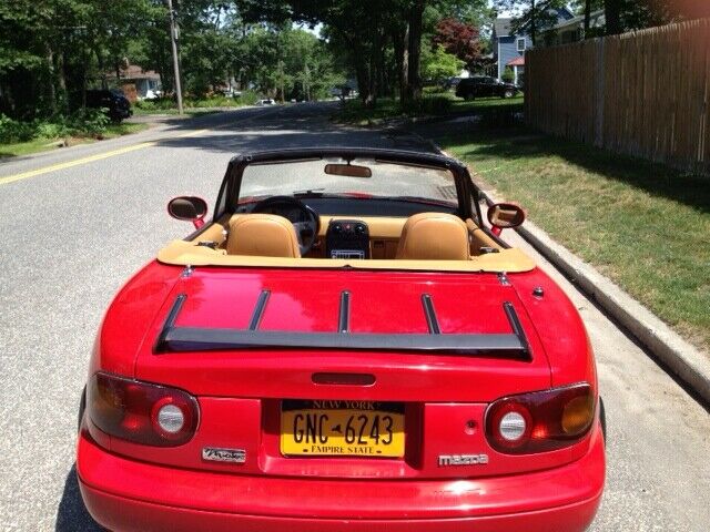 1993 Red Mazda MX-5 Miata Convertible