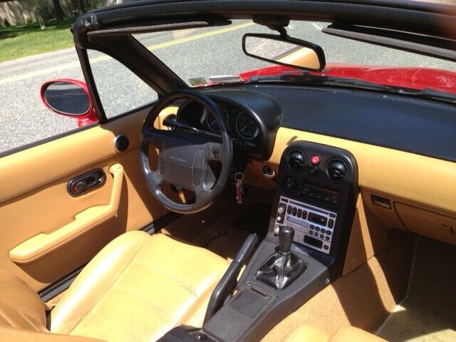 1993 Red Mazda MX-5 Miata Convertible