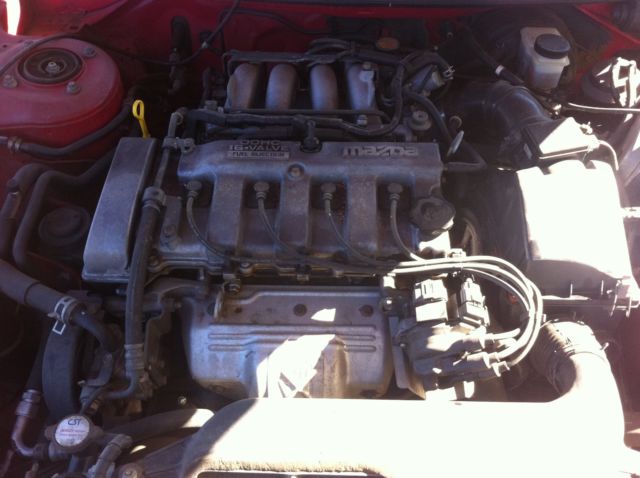 1993 metalic green Mazda MX-6 Coupe