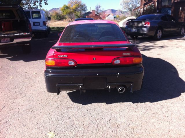 1993 metalic green Mazda MX-6 Coupe