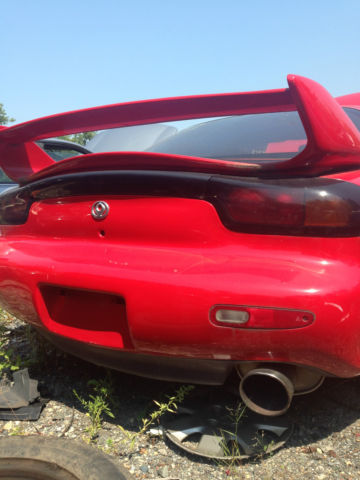1993 Red Mazda RX-7 Coupe
