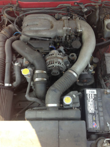 1993 Red Mazda RX-7 Coupe