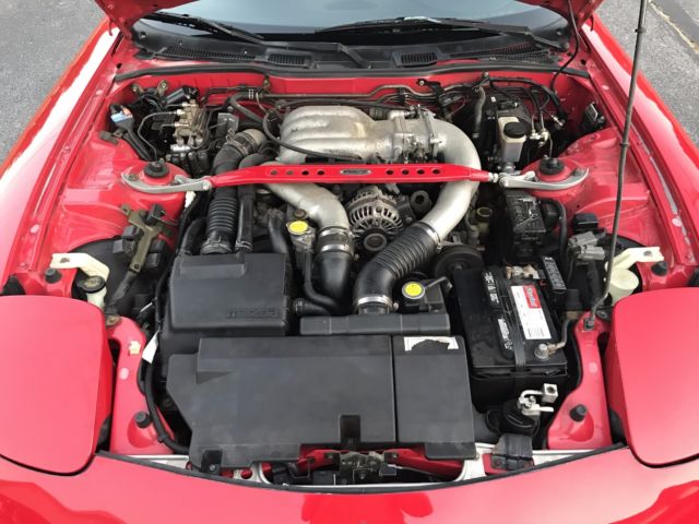 1993 Red Mazda RX-7