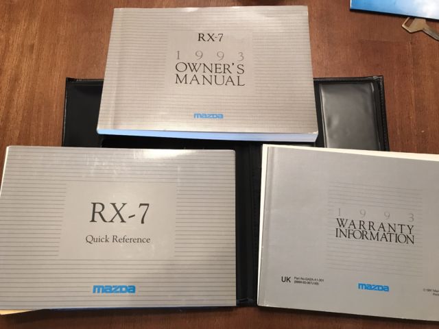 1993 Red Mazda RX-7