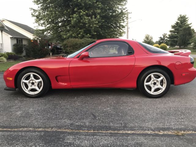 1993 Red Mazda RX-7
