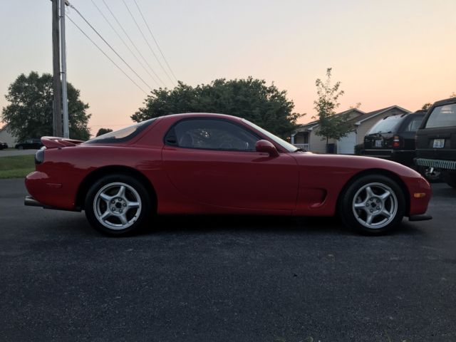 1993 Red Mazda RX-7